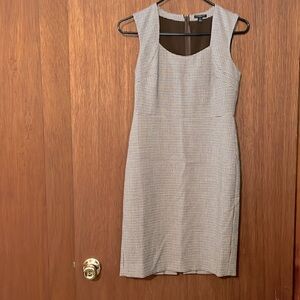 Herringbone sleeveless dress
